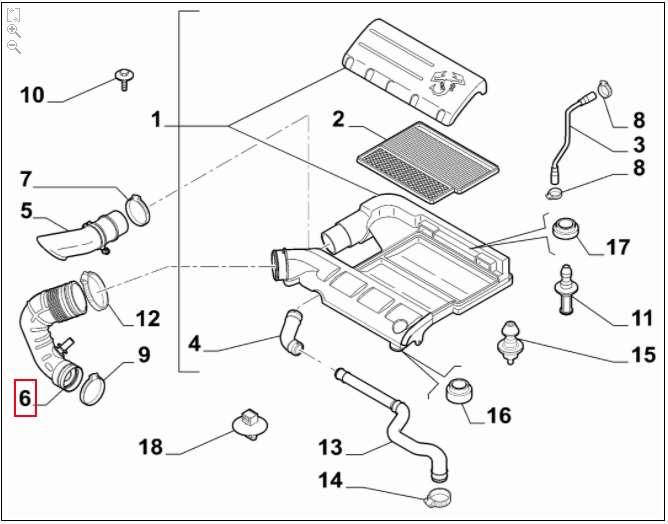 FIAT ABARTH インテークパイプ 500 595 695