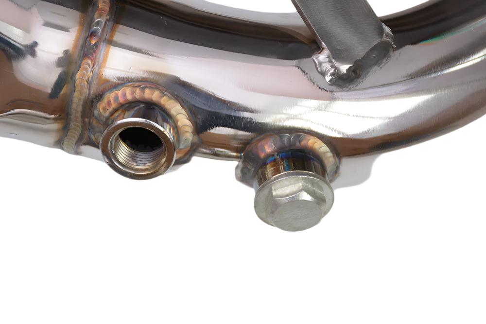 AUDI 触媒ストレート エキマニ A4 S4 A5 S5 Q5 SQ5 A6 A7 B8 B8.5 C7 3.0T