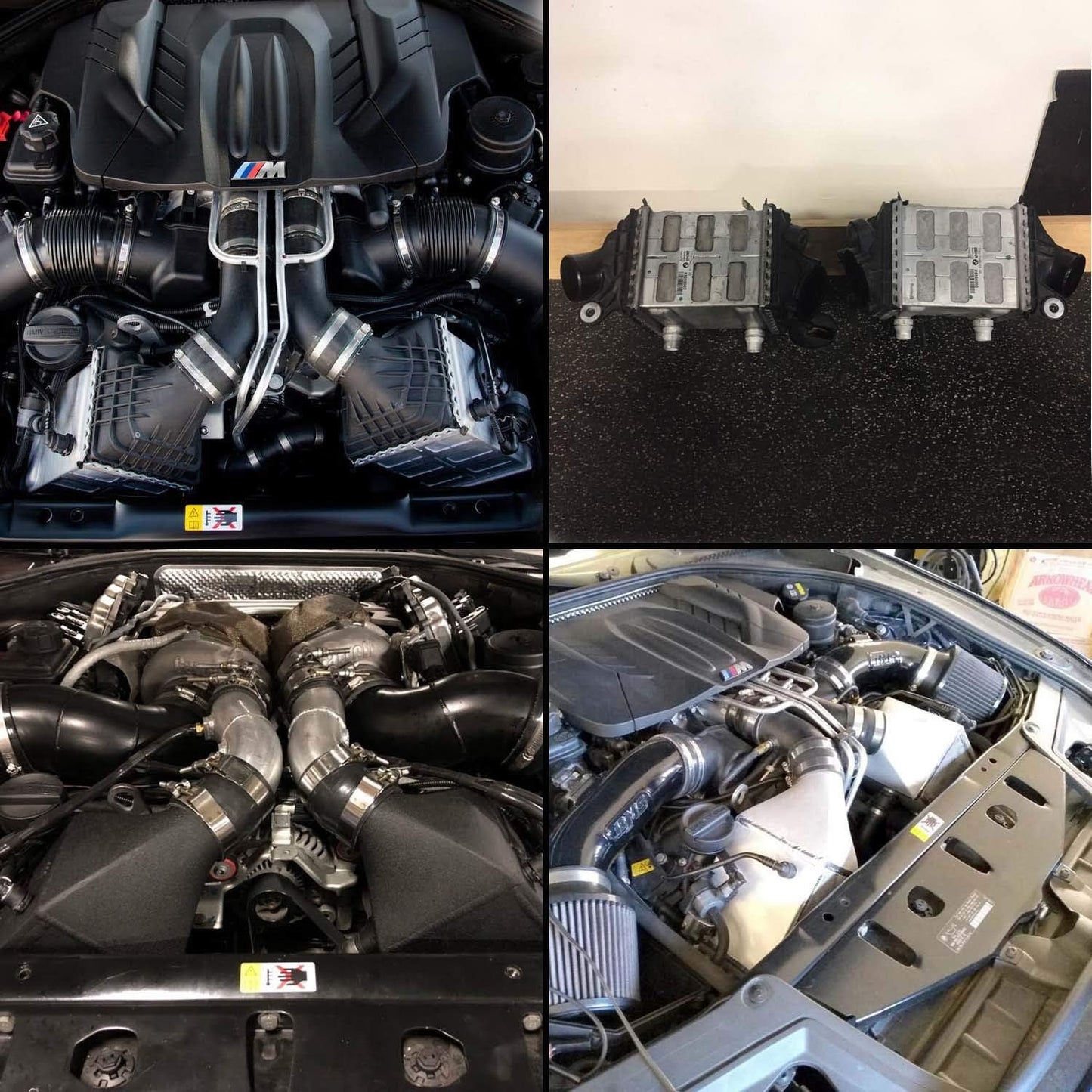 BMW 大容量 水冷インタークーラー M5 M6 F10 F06 F12 F13 S63