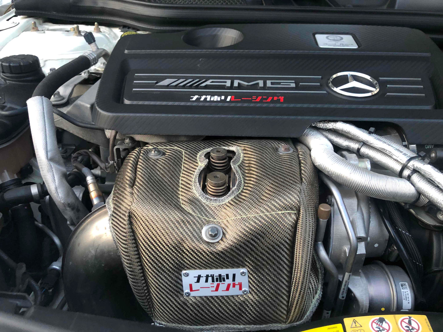 MERCEDES-BENZ ターボ ブランケット AMG A45 CLA45 GLA45 W176 C117 X156