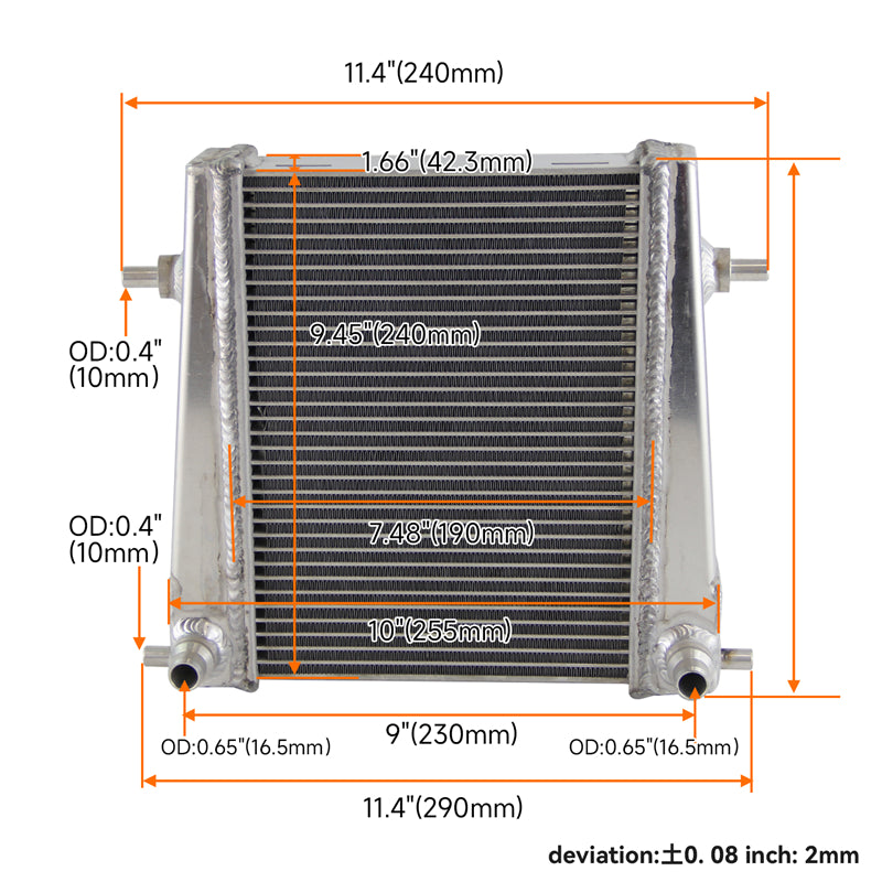 A90/A91 GRスープラ RZ 高性能 補助ラジエーター (L/Rx2)