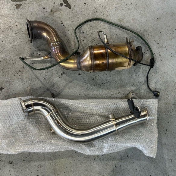 MERCEDES-BENZ ダウンパイプ C180 C200 C250 W204 S204 C204 M271