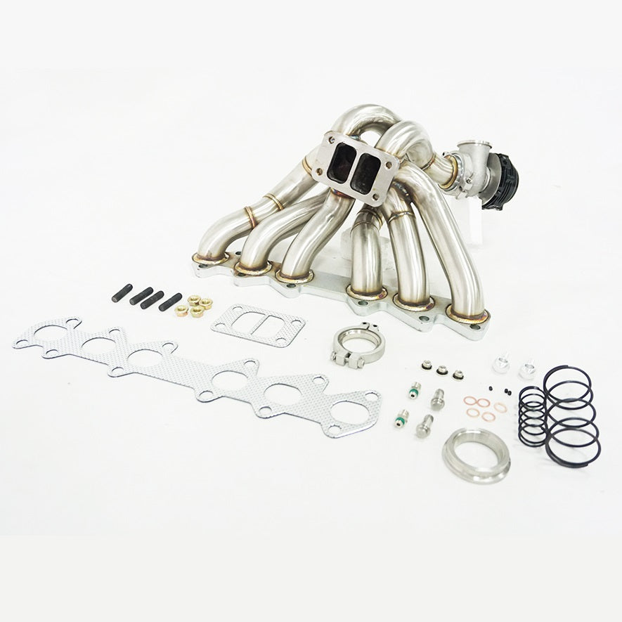 2JZ-GTE T3フランジ 上置き エキマニ 44mmウエストゲート用