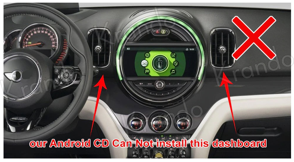 MINI アンドロイド13.0 フルサイズナビ COOPER F54 F55 F56 F57 F60