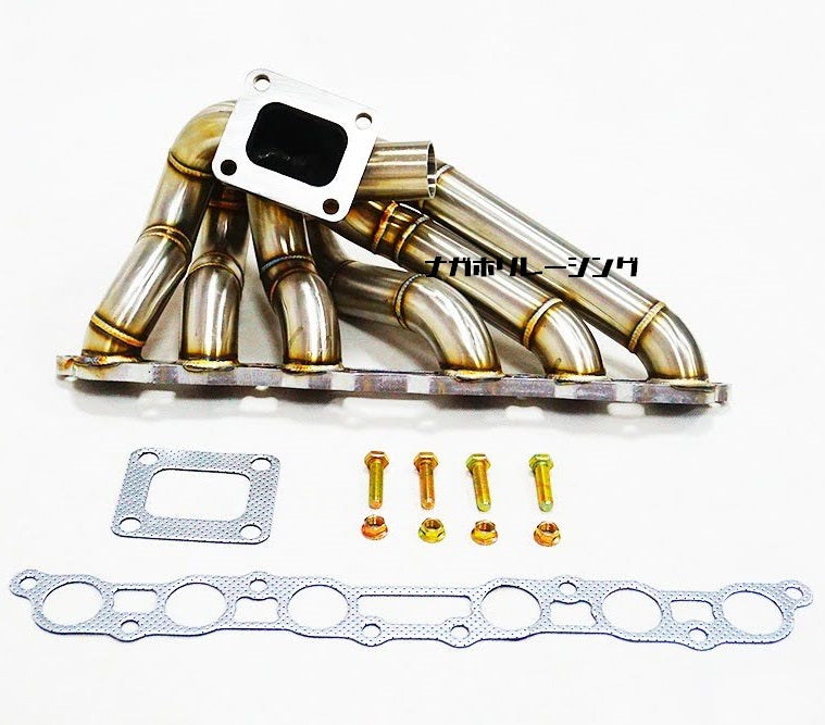 2JZ-GE T4フランジ(シングルポート) 上置き エキマニ ウエストゲート用パイプ
