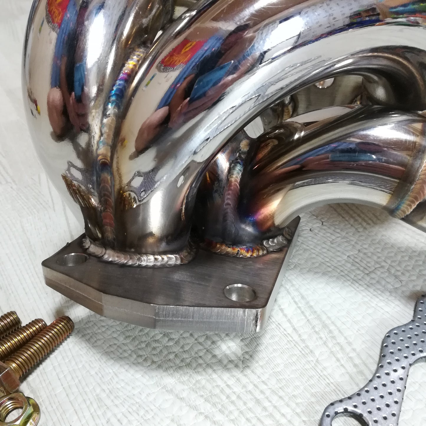 CZ4A 4B11 完全等長 ステンレス エキマニ