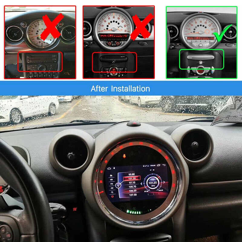 MINI アンドロイド13.0 フルサイズナビV2 COOPER R55 R56 R57 R58 R59 R60 R61