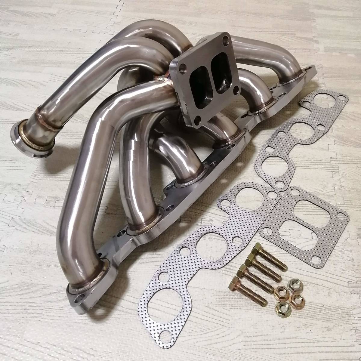 RB26DETT T4タービン 上置き エキマニ