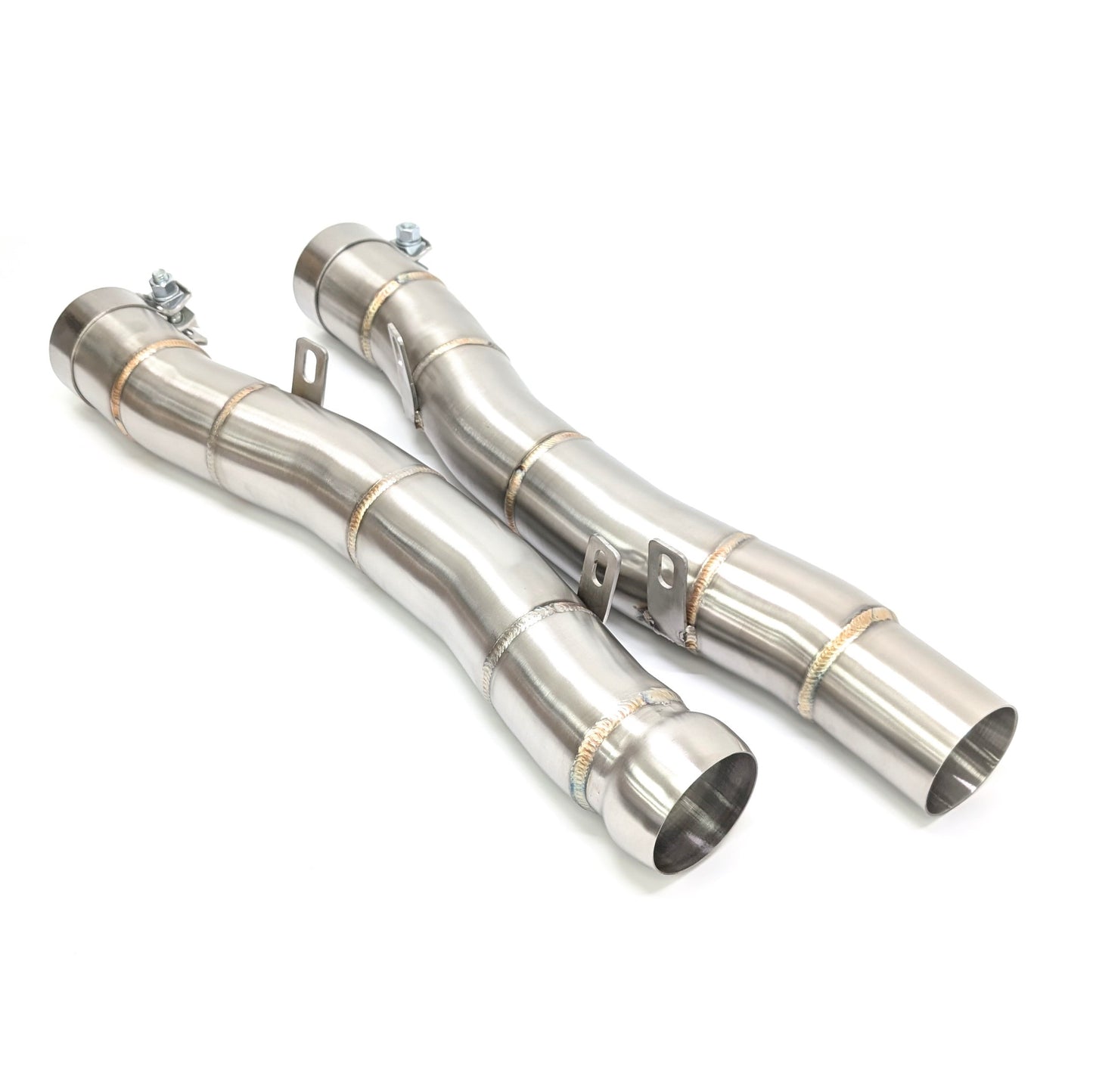 MERCEDES-BENZ エキゾーストマニホールド＆ダウンパイプ AMG C63 W204 6.2L M156