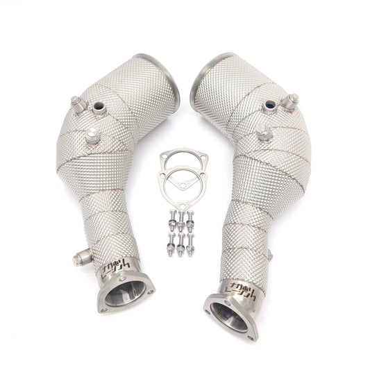 AUDI ダウンパイプ RS6 RS7 A8 S8 C8 D5