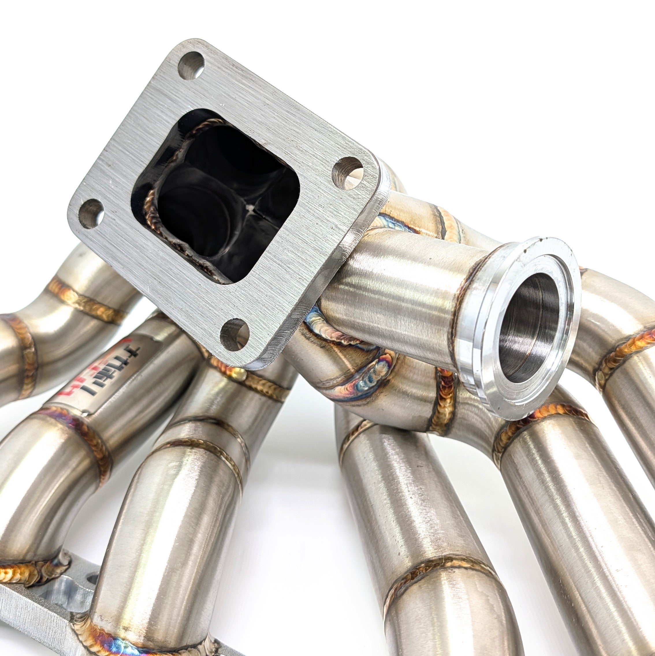 2JZ-GE T4フランジ(シングルポート)上置き エキマニ 44mmウエスト