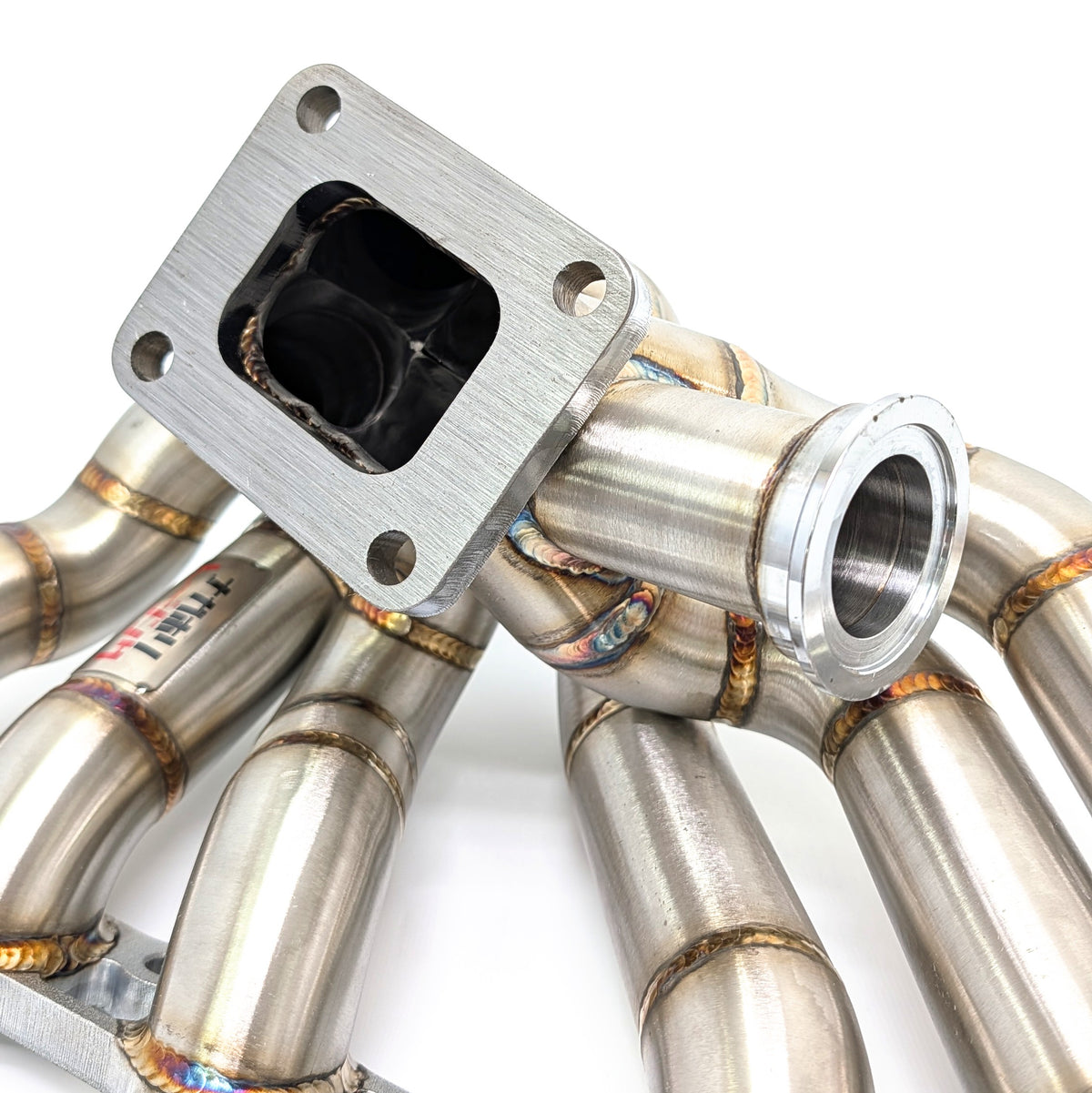 2JZ-GE T4フランジ(シングルポート)上置き エキマニ 44mmウエストゲート用