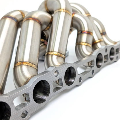 2JZ-GE T4フランジ(シングルポート)上置き エキマニ 44mmウエストゲート用