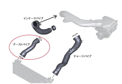 BMW ブーストパイプ M135i M235i 335i 435i F20 F21 F22 F23 F30 F31 F32 F34 F36 N55 13717602652