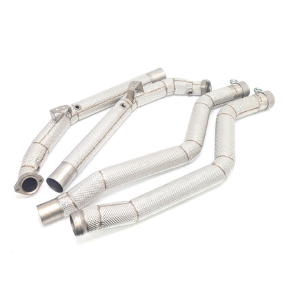 MERCEDES-BENZ ダウンパイプ AMG C63 W204 6.2L M156