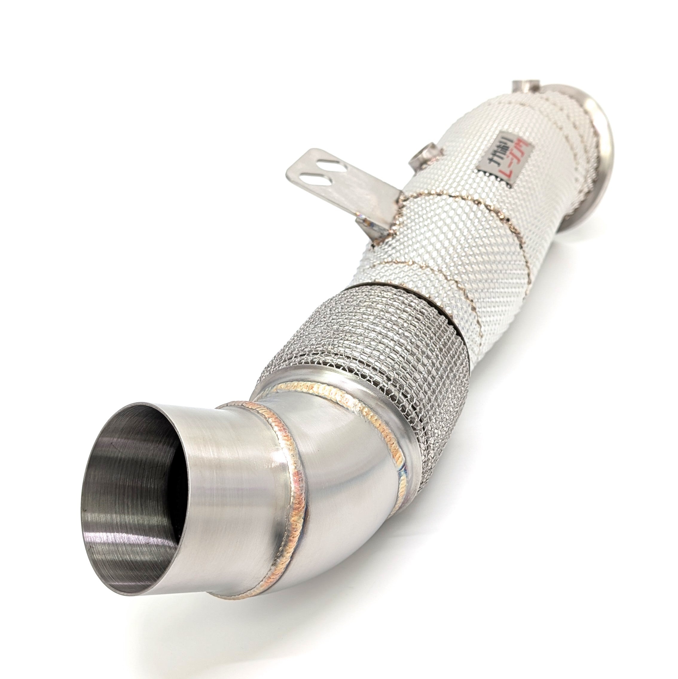 GRスープラ RZ A90 A91ダウンパイプ　キャンセラー付き TOYOTA ダウンパイプ GRスープラ RZ A90 A91 – ナガホリレーシング