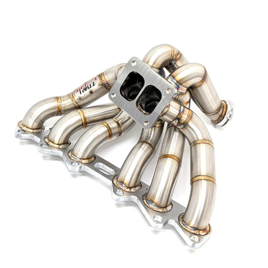 2JZ-GTE T4フランジ 上置き エキマニ 44mmウエストゲート用