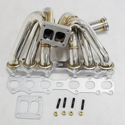 1JZ-GTE 2mm ステンレス 上置き エキマニ